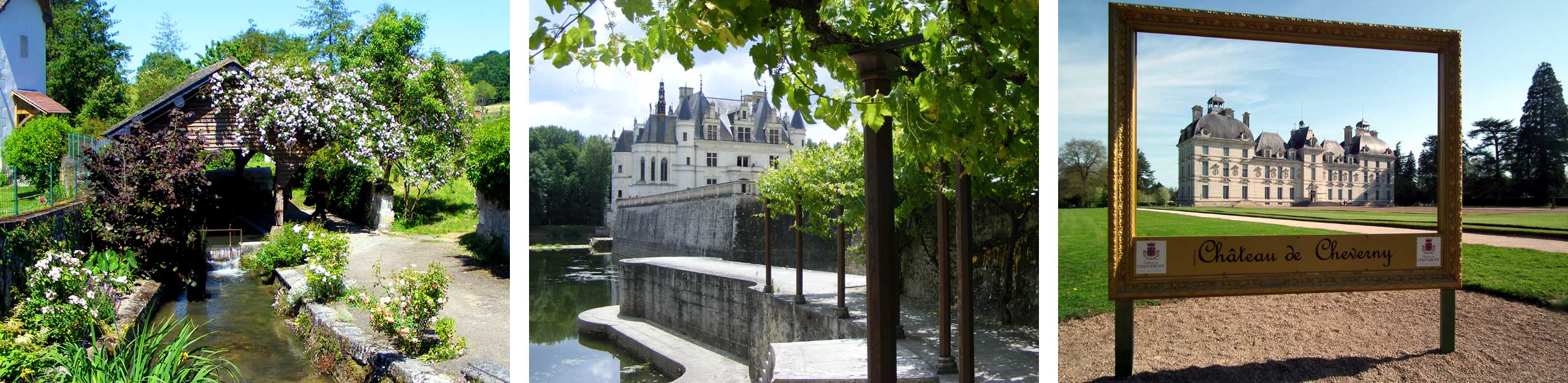 Chedigny, Chenonceau and Cheverny