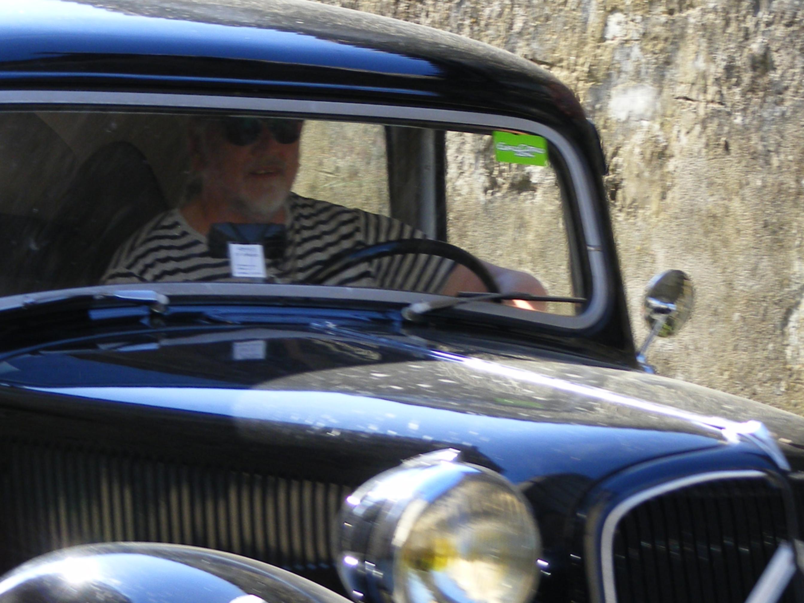 Simon is your chauffeur